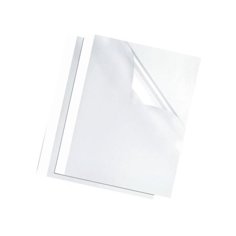 Fellowes 6mm A4 Thermal Binding Cover White 100-pack 53154