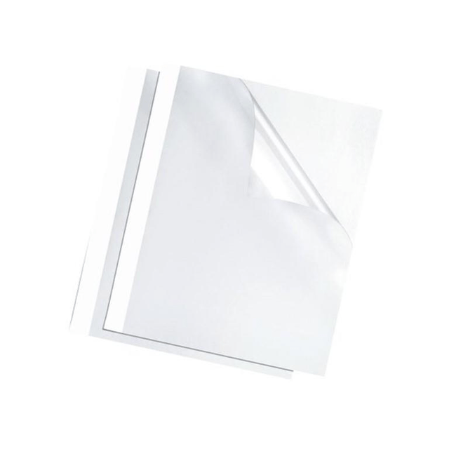 Fellowes 10mm A4 Thermal Binding Cover White 100-pack 5391401