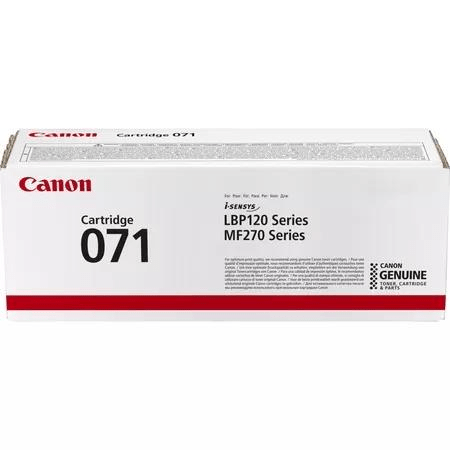 Canon 071 Black Toner Cartridge 1,200 Pages Original 5645C002 Single-pack