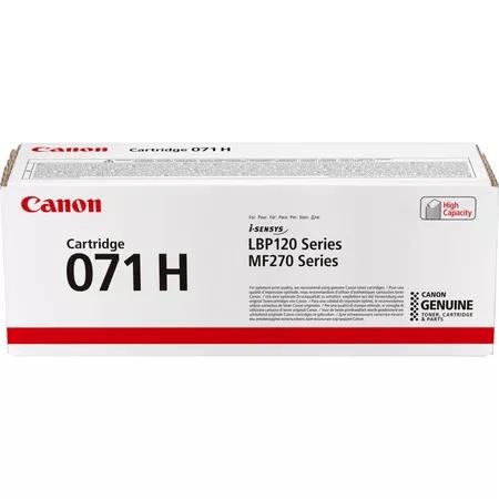 Canon 071H Black Toner Cartridge 2,500 Pages Original 5646C002 Single-pack