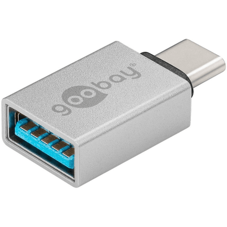 Goobay Type-C to USB OTG SuperSpeed Adapter Silver 56620