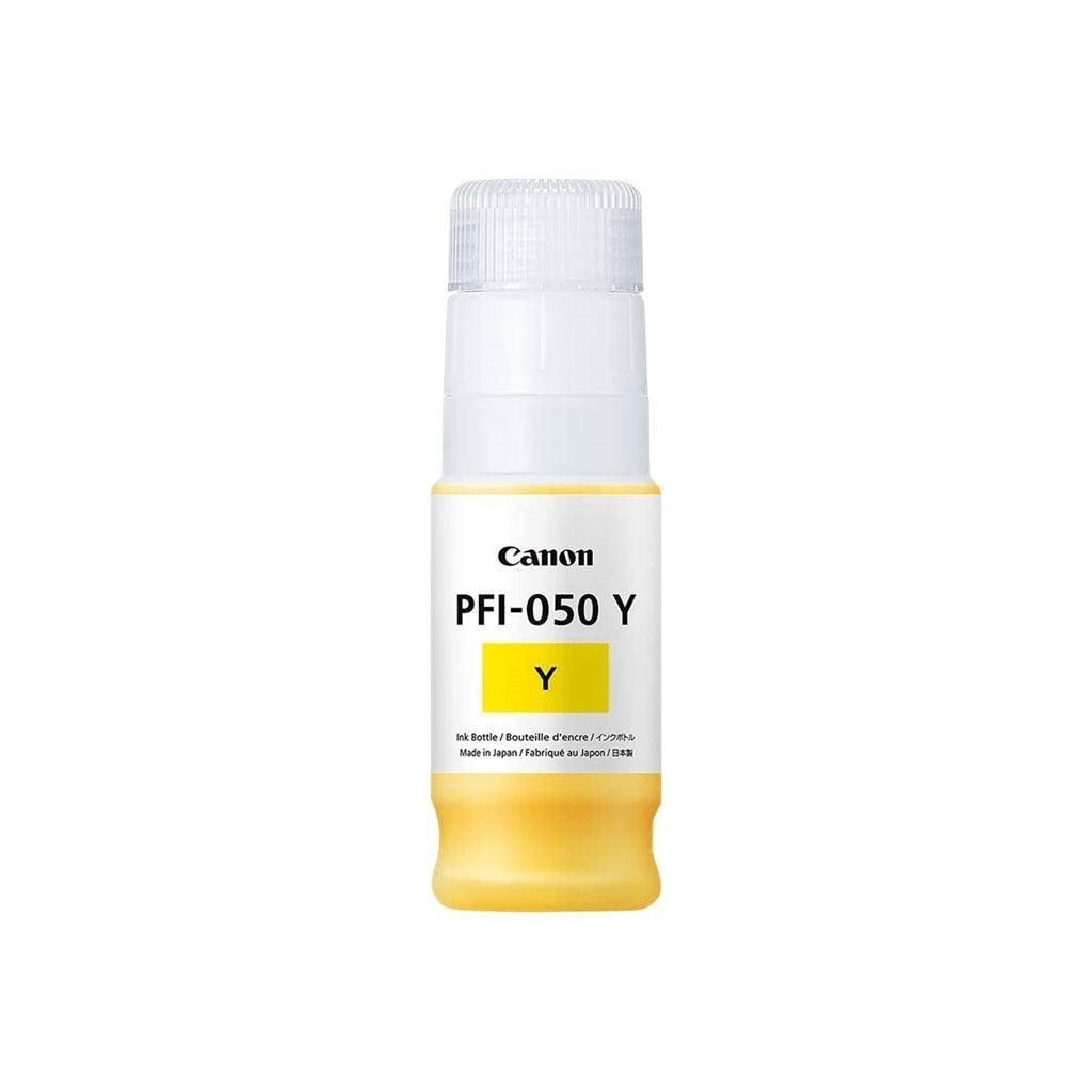 Canon PFI-050 Yellow Ink Bottle Original 70ml Single-pack 5701C001