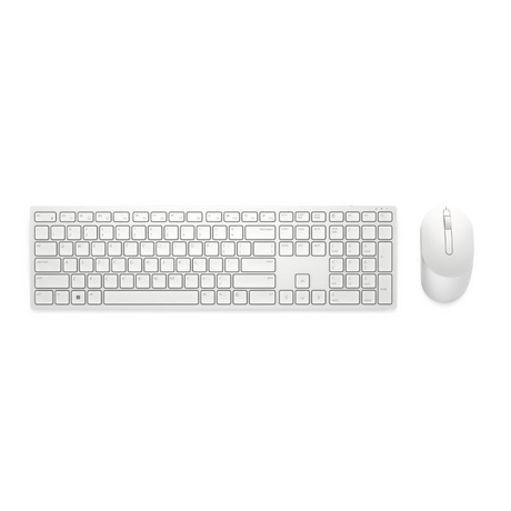 Dell KM5221W Pro Wireless Keyboard and Mouse Combo White 580-AKEZ