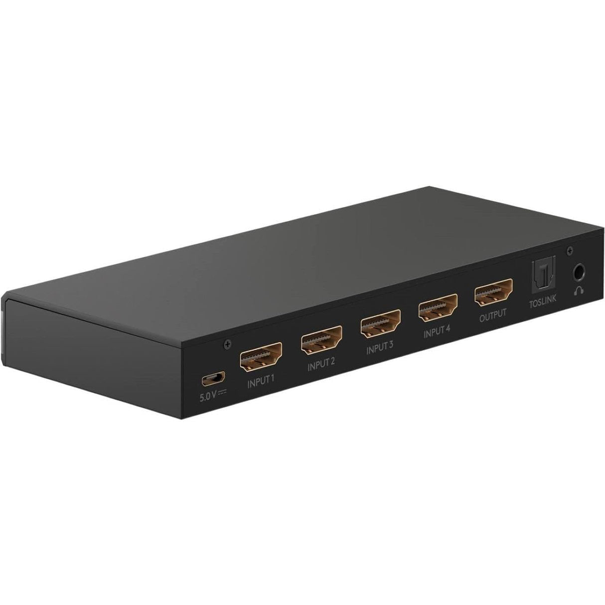 Goobay 60Hz 4-to-1 HDMI Switch with Audio Output 58490