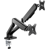 Goobay 17 to 32-inch Dual Monitor Mount with Gas Spring 58531