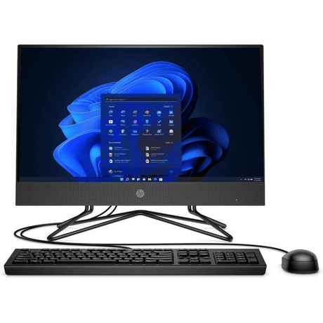 HP 200 G4 21.5-inch FHD All-in-One PC - Intel Core i5-1235U 512GB SSD 8GB RAM Win 11 Pro 624G4ET