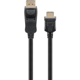 Goobay DisplayPort to HDMI Adapter Cable 2m 64836