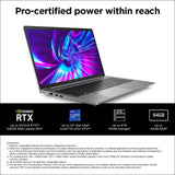 HP ZBook Power G9 15.6-inch FHD Laptop - Intel Core i7-12700H 512GB SSD 16GB RAM Nvidia T600 Win 11 Pro 69Q53EA