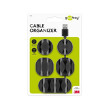 Goobay Cable Management 5-piece Set Black 70683