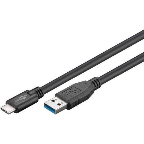 Goobay Sync and Charge SuperSpeed USB-C to USB-A 3.0 Charging 3m Cable 73141