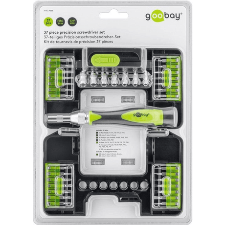 Goobay 37-Piece Precision Screwdriver Set 74003