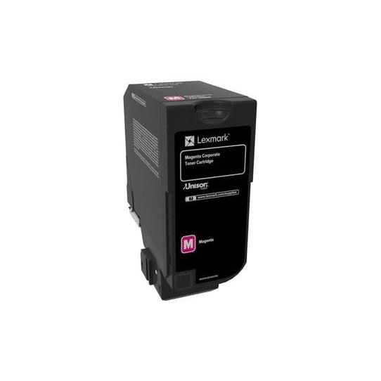 Lexmark 74C50ME Magenta Toner Cartridge 3000 Pages Original Single-pack