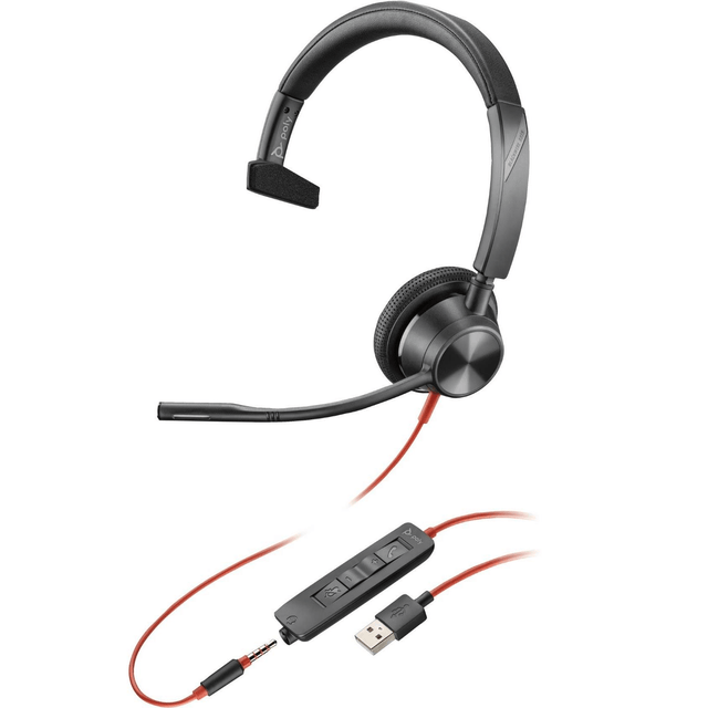 Poly Blackwire 3315 USB-A Headset 76J12AA