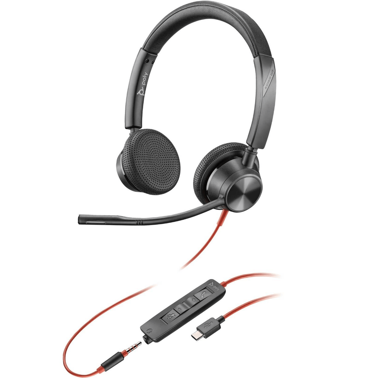 Poly Blackwire 3325 USB-C Headset 76J22AA