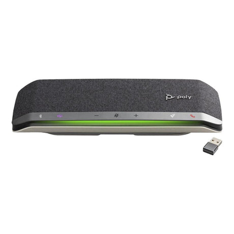 Poly Sync 40+ Microsoft Teams Certified USB-A USB-C Speakerphone and BT700 USB-A Adapter 77P36AA