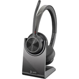 POLY Voyager 4320-M Microsoft Teams Certified Headset with Charge Stand 77Z00AA