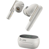 Poly Voyager Free 60+ UC M Earbuds with BT700 USB-C Adapter - White Sand 7Y8G8AA