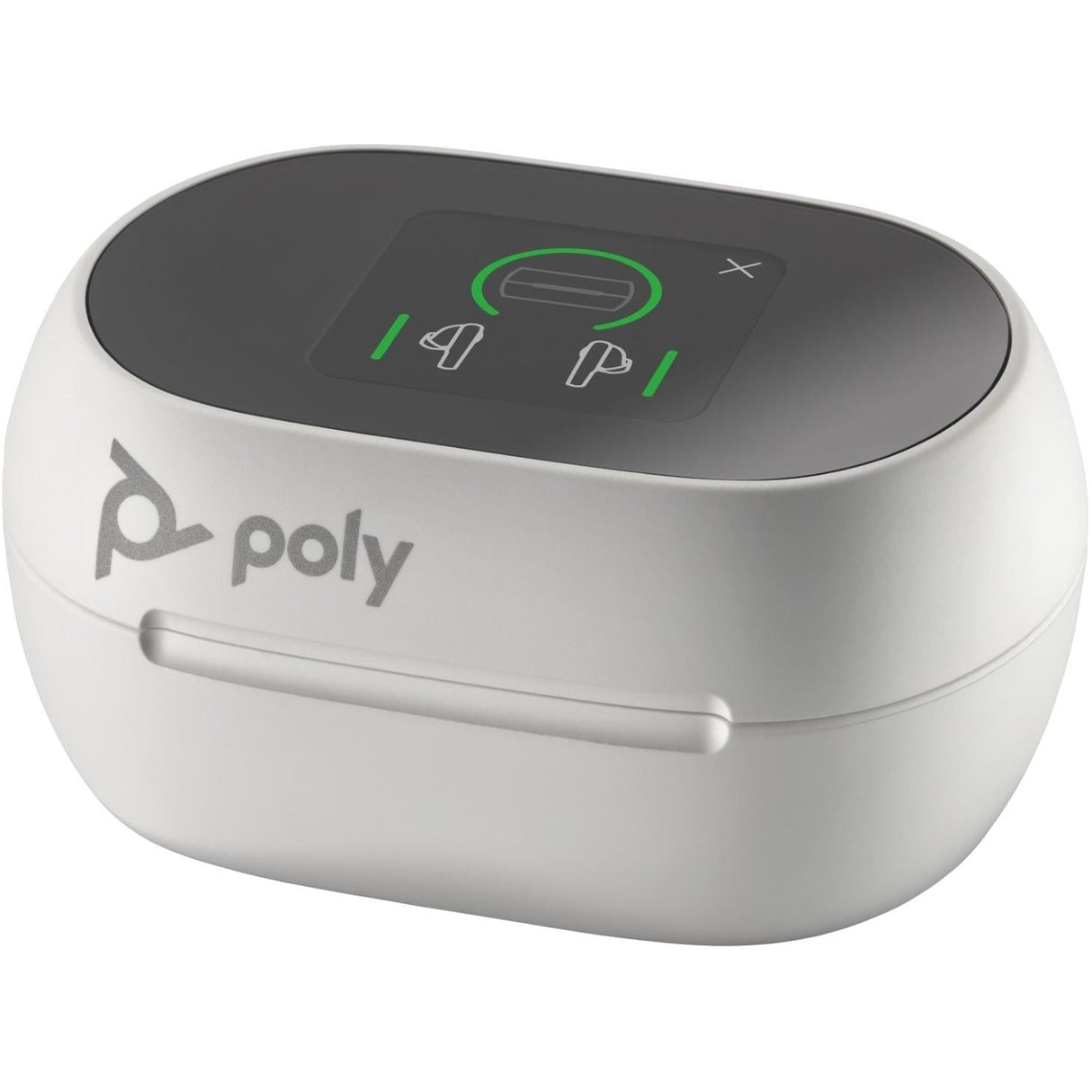 Poly Voyager Free 60+ UC M Earbuds with BT700 USB-C Adapter - White Sand 7Y8G8AA