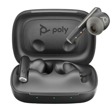 Poly Voyager Free 60 UC Earbuds with Basic Charge Case and BT700 USB-A Adapter 7Y8H3AA