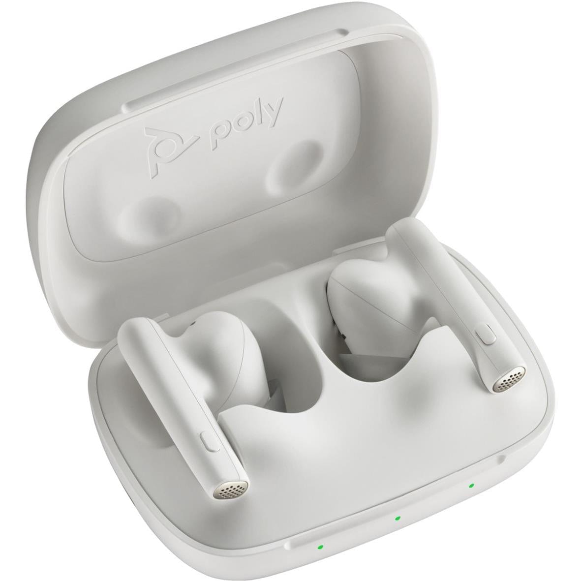 Poly Voyager Free 60 UC M Earbuds with BT700 USB-A Adapter - White Sand 7Y8L5AA