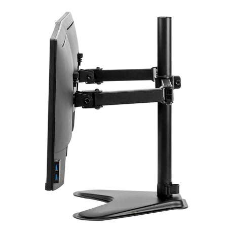 Fellowes Professional Series Freestanding Dual Horizontal Monitor Arm 8043701