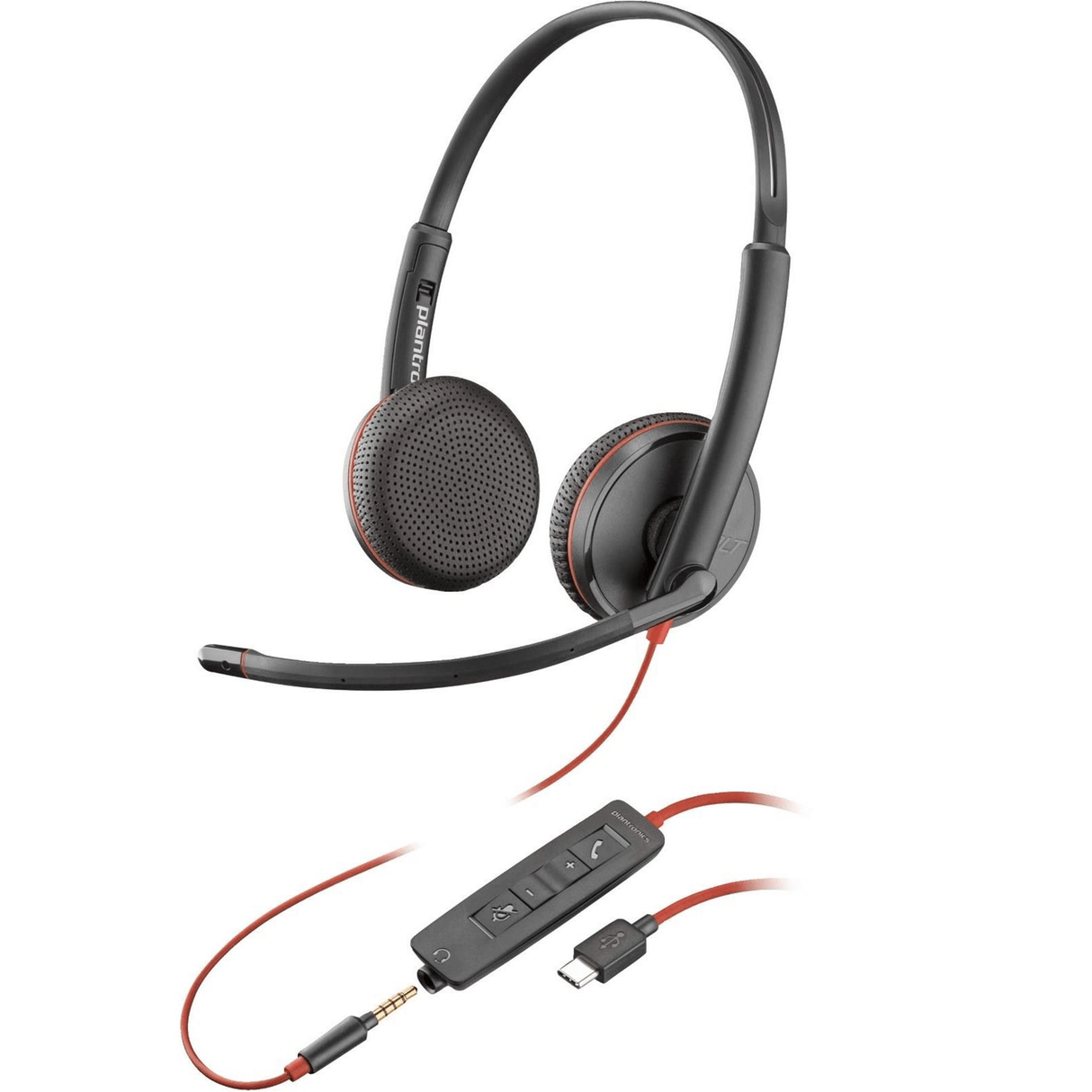 POLY Blackwire C3225 Stereo USB-C Headset 80S04A6