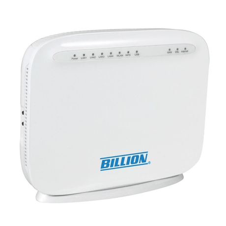 Billion Wireless-N VDSL2/ADSL2+ Firewall Router Wireless Access Point 82BIL-8700NEXL R3