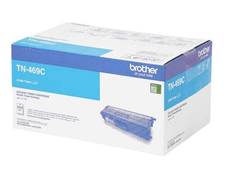 Brother TN-469C Cyan Toner Cartridge 9,000 Pages Original Single-pack