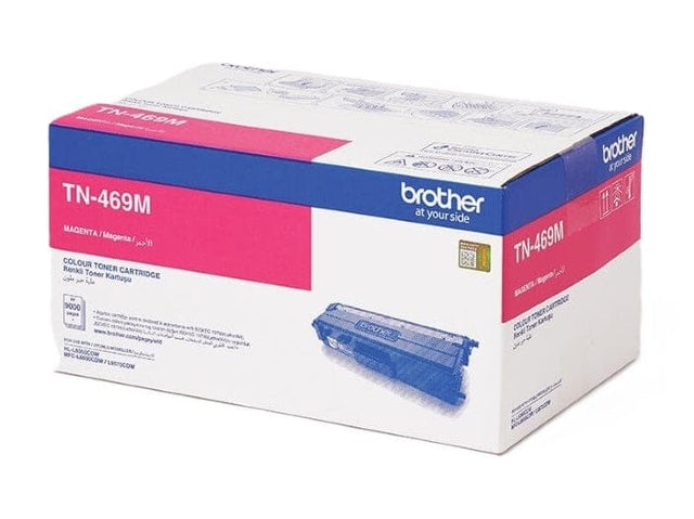 Brother TN-469M Magenta Toner Cartridge 9,000 Pages Original Single-pack