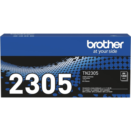 Brother TN-2305 Genuine Monochrome Drum Unit Black 12,000 Pages Original 84XXH000141