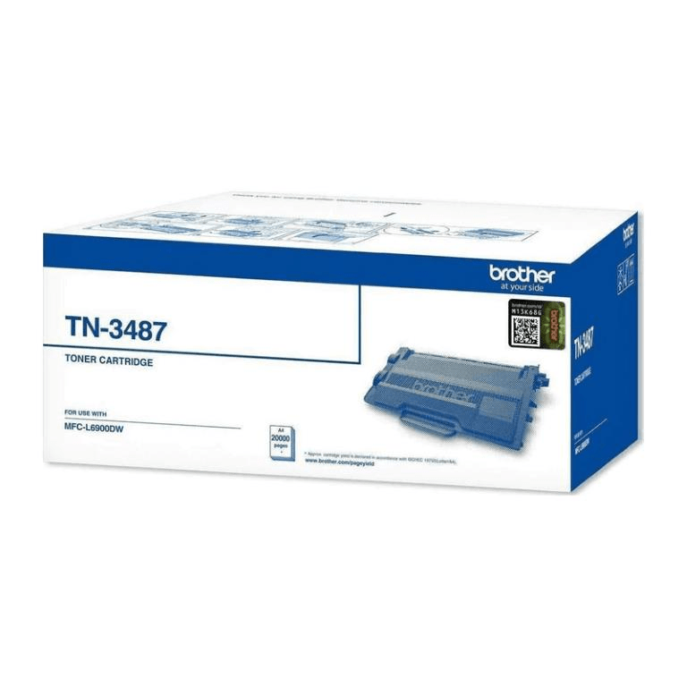 Brother TN-3487 Black Toner Cartridge 20000 Pages Original 84XXJ400141 Single-pack