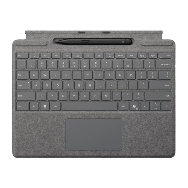 Microsoft Surface Pro Type Cover with Copilot Key and Slim Pen 2 Platinum 8X8-00176