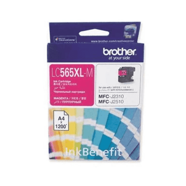 Brother LC565XL-M Magenta High Yield Ink Cartridge Original 8ZC83200240 Single-pack