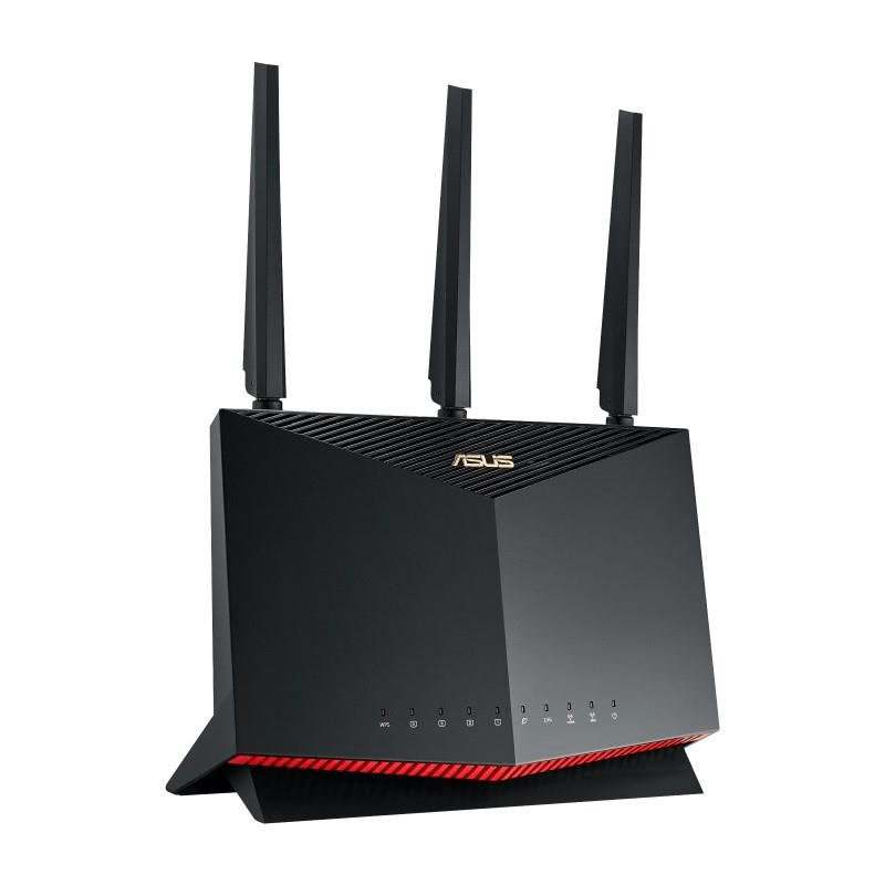 Asus RT-AX86U Pro Wireless Router - Dual-band 2.4 GHz and 5GHz Gigabit Ethernet Black 90IG07N0-MO3B00