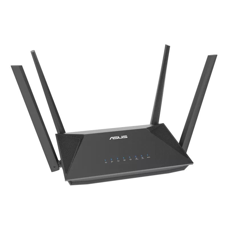 Asus RT-AX52 AX1800 AiMesh Wireless Router - Dual-band 2.4GHz and 5GHz Gigabit Ethernet Black 90IG08T0-MO3H00