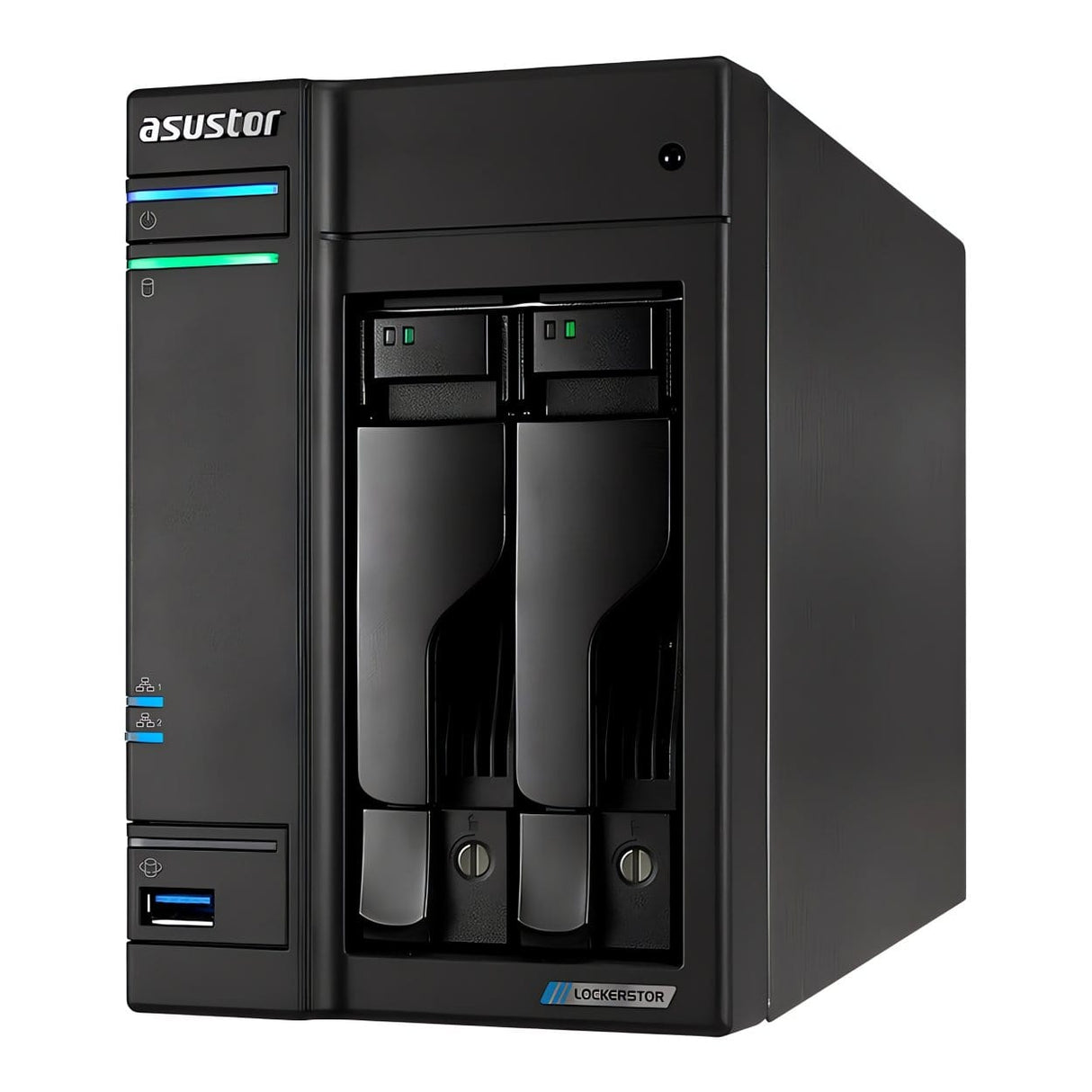 Asustor AS6602T NAS Storage Server Tower Ethernet LAN Black 90IX01F0-BW3S10