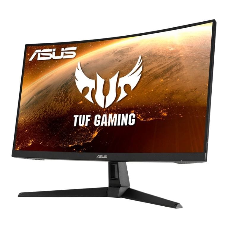 ASUS TUF Gaming VG27WQ1B 27-inch 2560 x 1440p WQHD 16:9 165Hz 1ms VA LED Curved Monitor 90LM0671-B01170