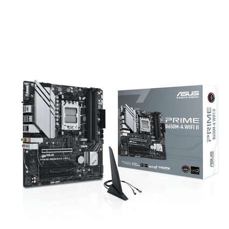 Asus Prime B650M-A Wi-Fi II AMD Socket AM5 micro ATX Motherboard 90MB1EG0-M0EAY0