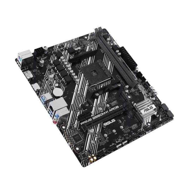 Asus Prime B550M-K ARGB AMD B550 Socket AM4 DDR4 mATX Motherboard 90MB1GC0-M0EAY0