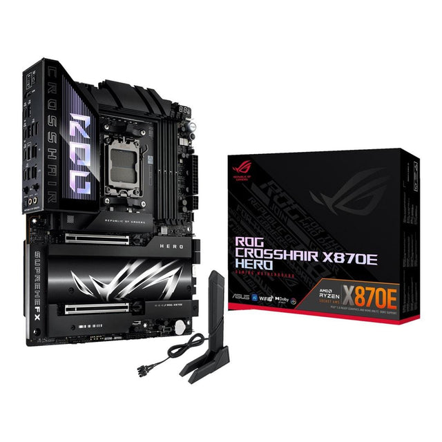 ASUS ROG Crosshair X870E Hero AMD Socket AM5 ATX Motherboard 90MB1IE0-M0EAY0