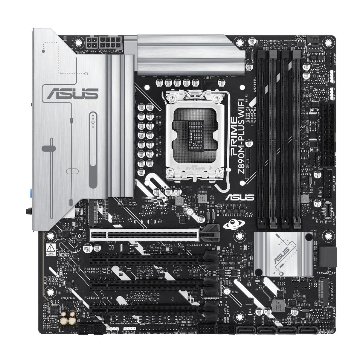 ASUS Prime Z890M-Plus Wi-Fi Intel LGA 1851 micro ATX Motherboard 90MB1J80-M0EAY0