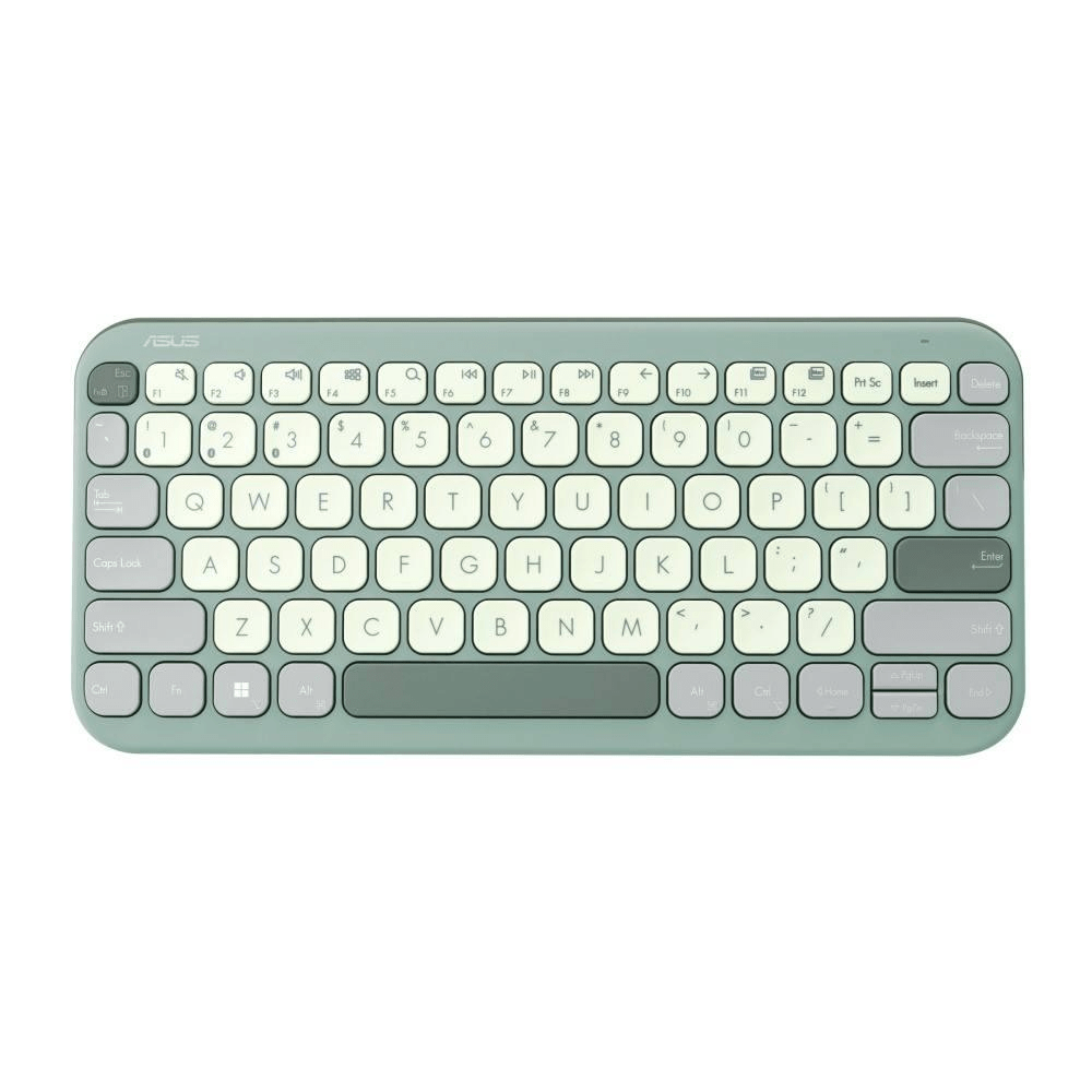 ASUS KW100 Marshmallow Wireless Keyboard - Green 90XB0880-BKB010