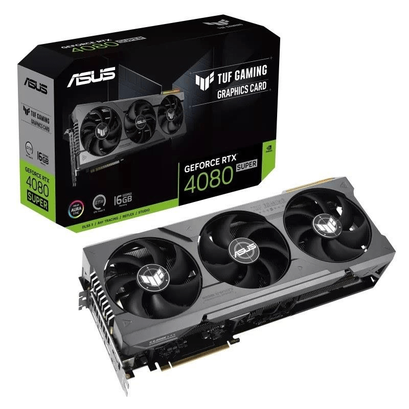 ASUS TUF Gaming Nvidia GeForce RTX 4080 SUPER 16GB GDDR6X Graphics Card 90YV0KA1-M0NA00