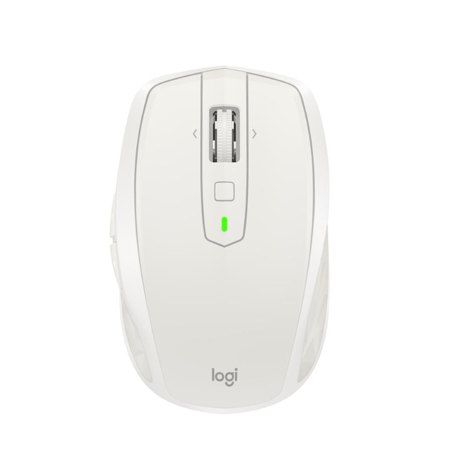 Logitech MX Anywhere 2S Mouse Wireless and Bluetooth Right-Hand - White 910-005155