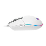 Logitech G203 LightSync 8,000 DPI RGB Wired Gaming Mouse - White 910-005797