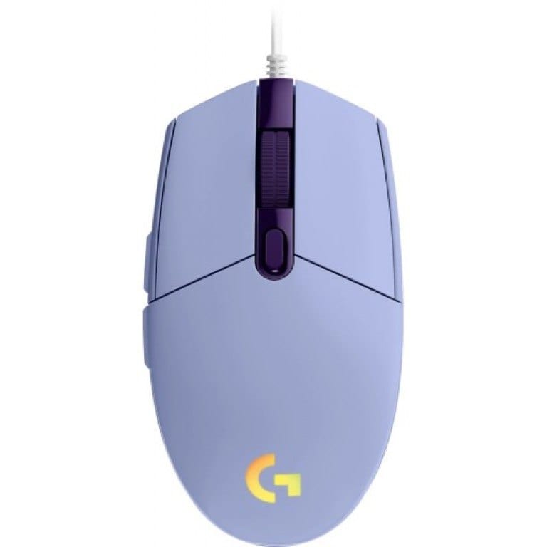 Logitech G203 Lightsync Gaming Mouse Lilac 910-005854