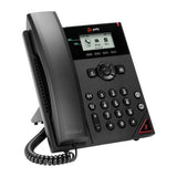 Poly VVX 150 2-Line IP Phone and PoE-enabled 911N0AA