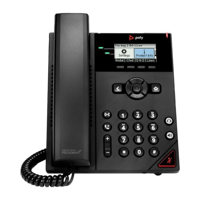 Poly OBi VVX 150 2-Line PoE-enabled IP Phone 911N3AA