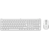 Logitech MK950 Signature Slim Wireless Keyboard and Mouse Combo - White 920-012491