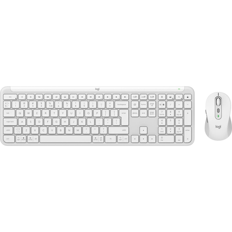 Logitech MK950 Signature Slim Wireless Keyboard and Mouse Combo - White 920-012491